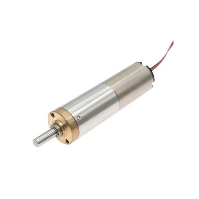 12mm 브러시 DC 기어 모터 슬롯 없는 24V 400mNm 3343RPM 사용자 정의