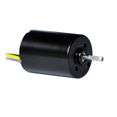 통합 드라이버와 함께 28mm PMDC 브러쉬리스 모터 5.1W 12V 24V 펌프 전기 창문 커튼을위한 고전력 BLDC 모터