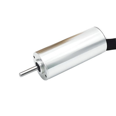 컴팩트 슬롯리스 브러시리스 모터 28mm 48v 46W 13786rpm 철리스 DC 모터
