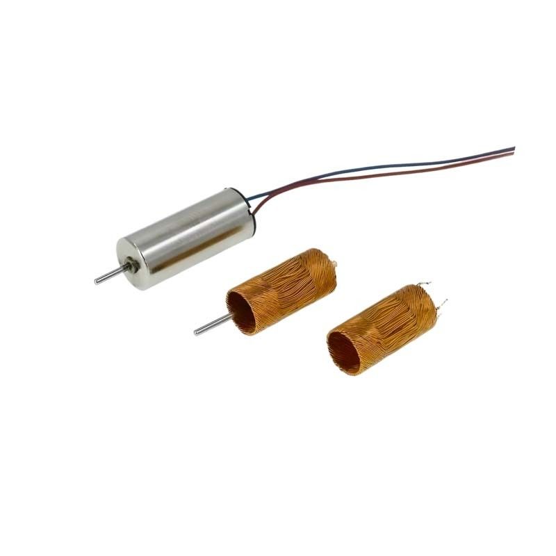 가벼운 브러쉬 DC 모터 8mm 0.3mNm 8620rpm 12V 브러쉬 DC 전기 모터