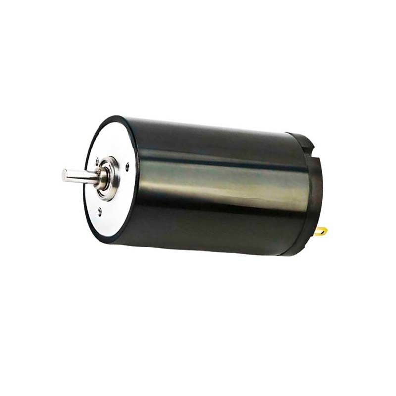 저소음 23mm 브러쉬 DC 전기 모터 27.5 와트 9860rpm 24V 사용자 정의
