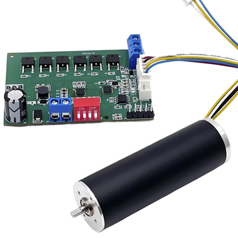 22mm 브러시리스 코리스리스 모터 슬롯리스 모터 12V ~ 48V 43W 16360rpm 사용자 정의 가능한 BLDC 모터